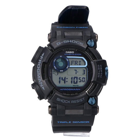 G-SHOCK ジーショック 【美品】GWF-D1000B-1JF MASTER OF G - SEA FROGMAN フロッグマン マルチバンド6 タフソーラー電波 腕時計
