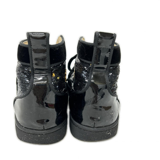 CHRISTIAN LOUBOUTIN クリスチャンルブタン スパイク スパンコール ハイカット スニーカー シューズ
