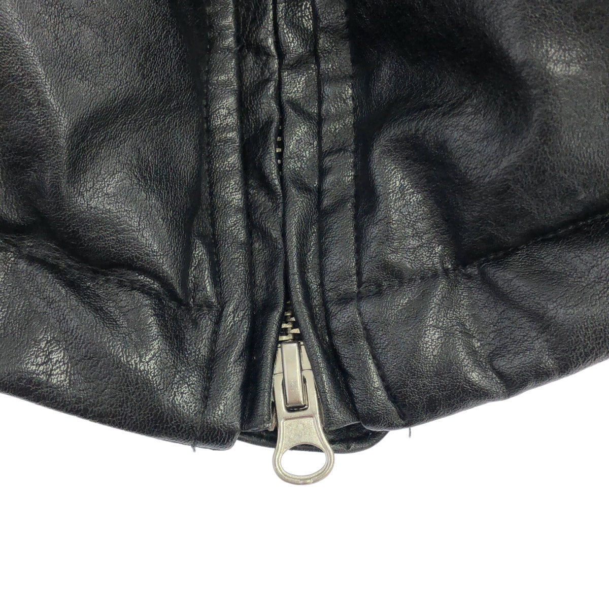 FUBU FUBU FAM-42302 black faux-fur jacket tops