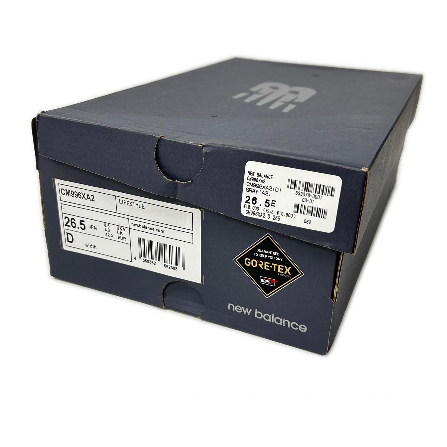 NEW BALANCE ニューバランス 【新品同様】CM996XA2 GORE-TEX ローカットスニーカー シューズ