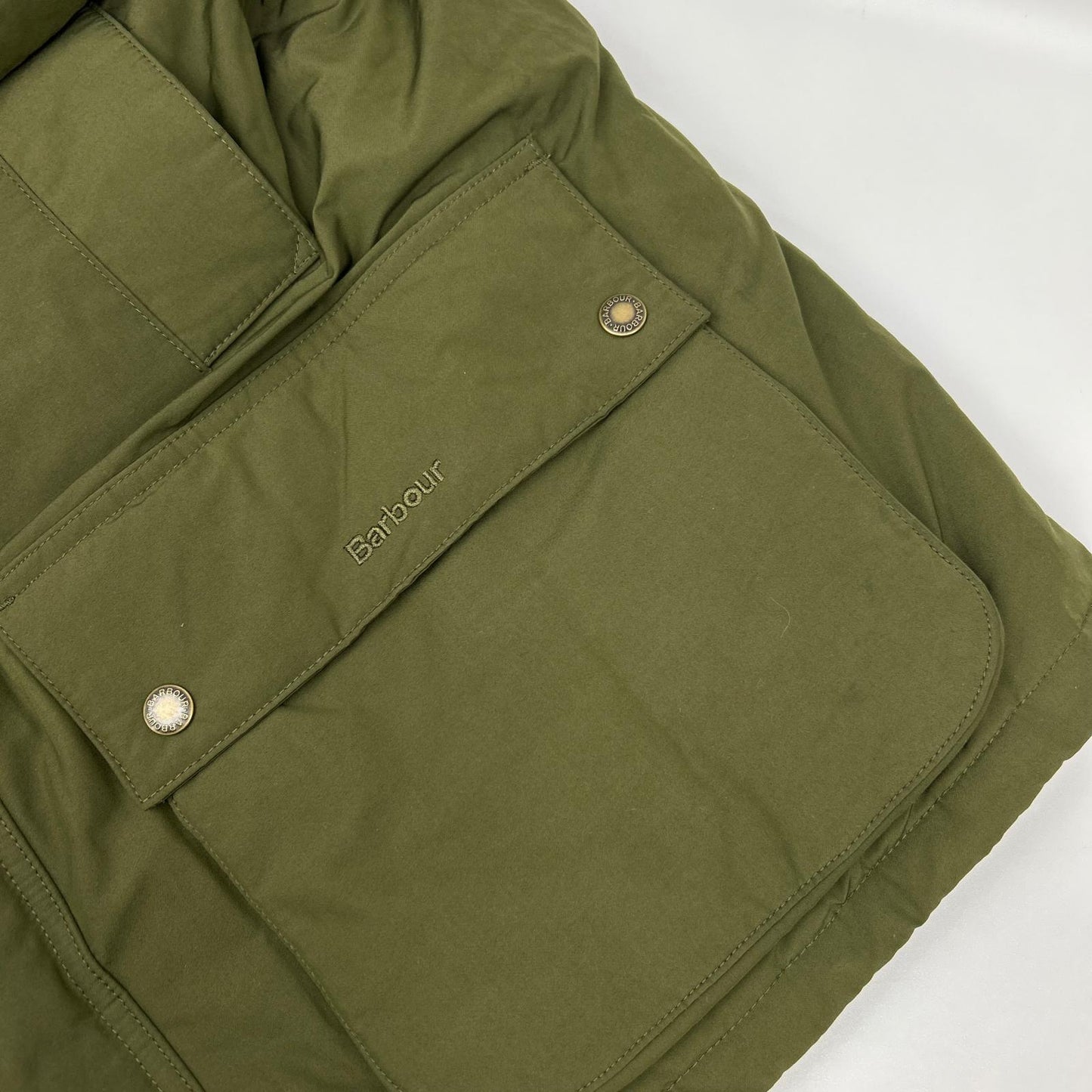 Barbour バブアー × BARACUTA 242MCA1010 カーキ ノンワックス ビデイル ジャケット