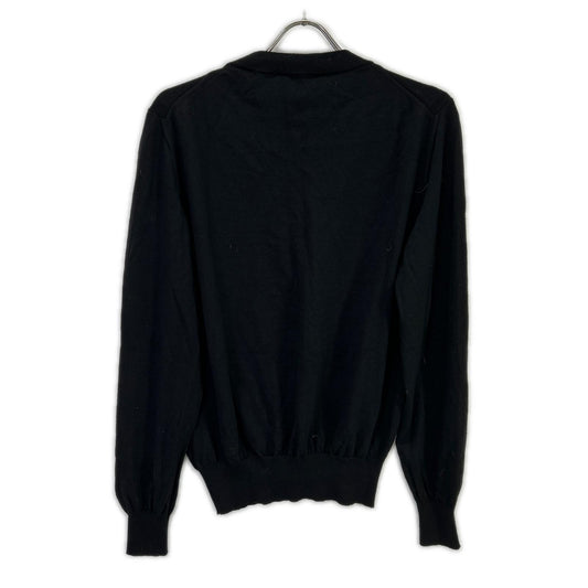 LOUIS VUITTON ルイヴィトン 19AW ブラック RM192M HHN14W パッチ デザイン ハイゲージニット トップス