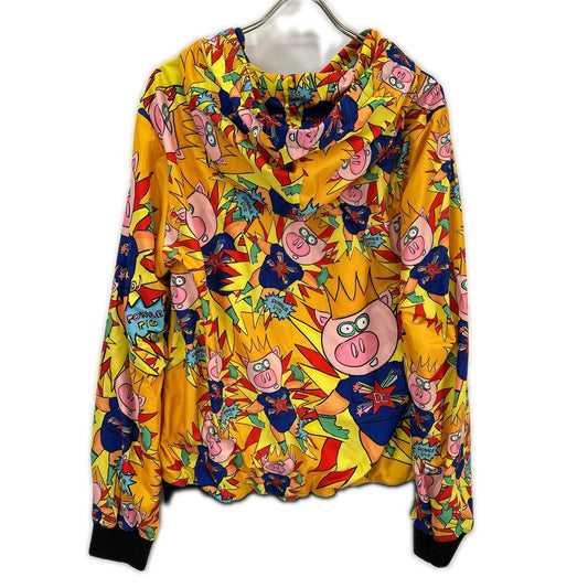DOLCE&GABBANA ドルチェアンドガッバーナ イエロー JZ-G9JQ3T マヨリカ柄 パーカー トップス