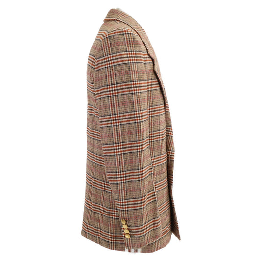 GUCCI グッチ xadidas アディダス【美品/国内正規】691430 グレンチェック ダブルブレスト ジャケット ジャケット
