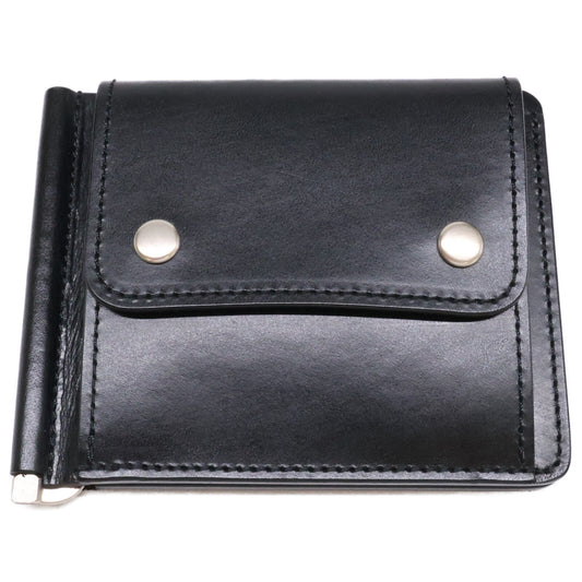 SLOW スロウ 【新品同様】SO794J bridle - money clip - ブライドル マネークリップ 二つ折り財布(小銭入れあり)