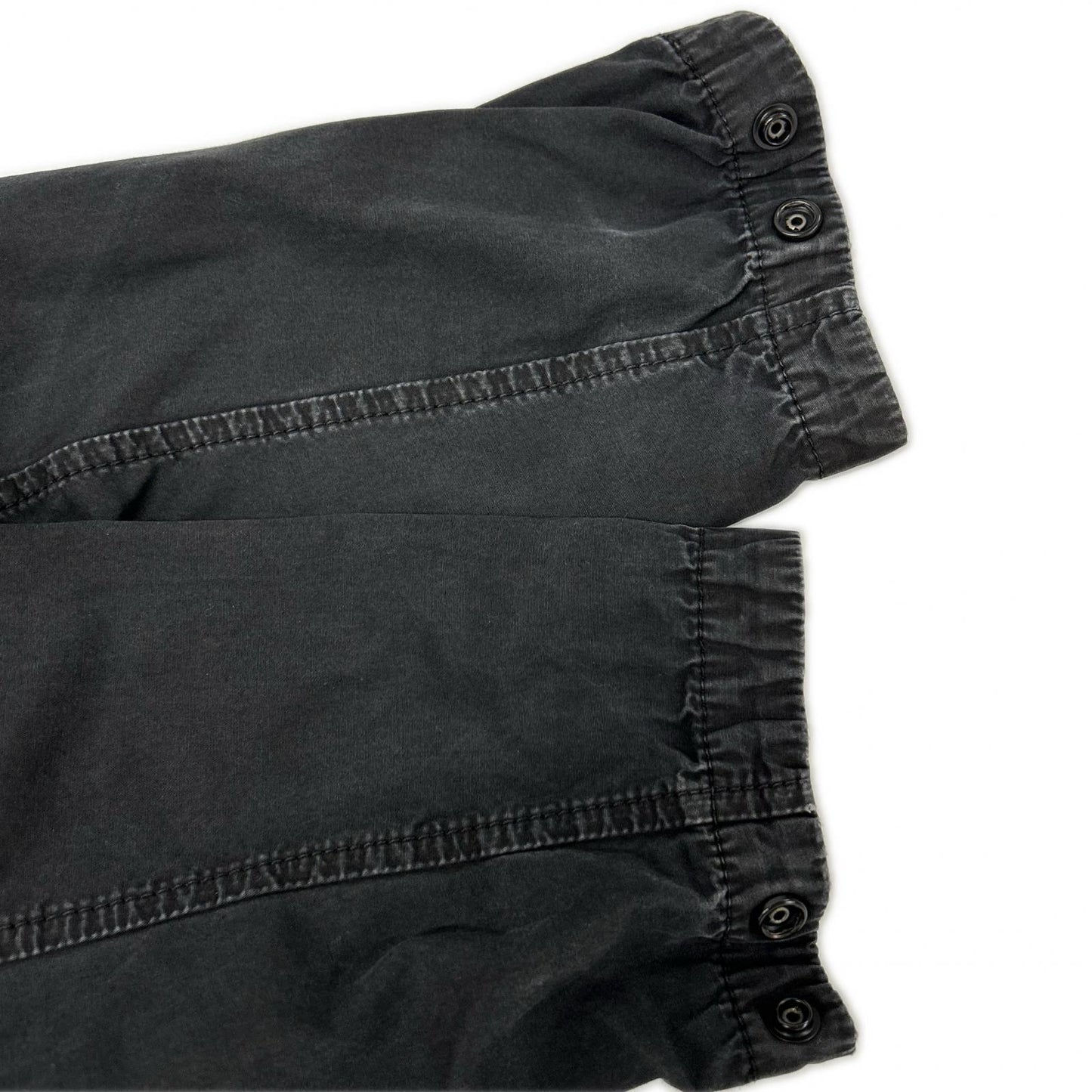 STONE ISLAND ストーンアイランド 7715101WN ブラック ジップアップシャツジャケット ジャケット