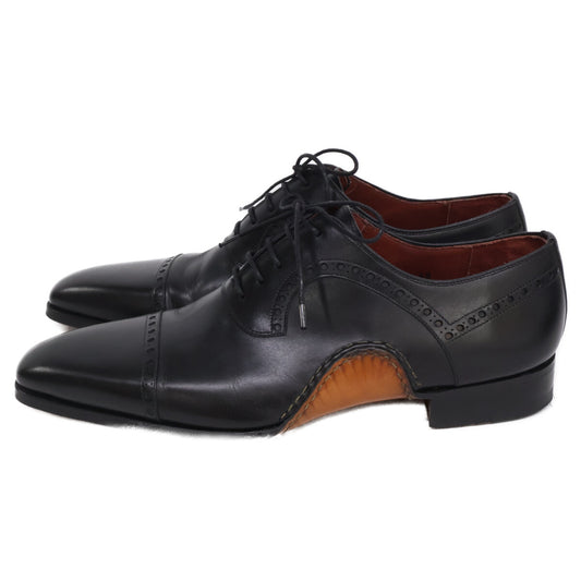 MAGNANNI マグナーニ 【美品】15488 オパンケ製法 ブローグキャップトゥ シューズ シューズ