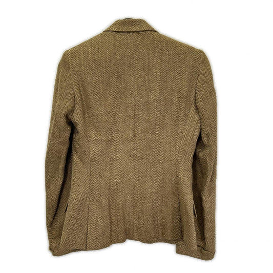 POLO by Ralph Lauren Polo Ralph Lauren beige wool herringbone tailored jacket jacket