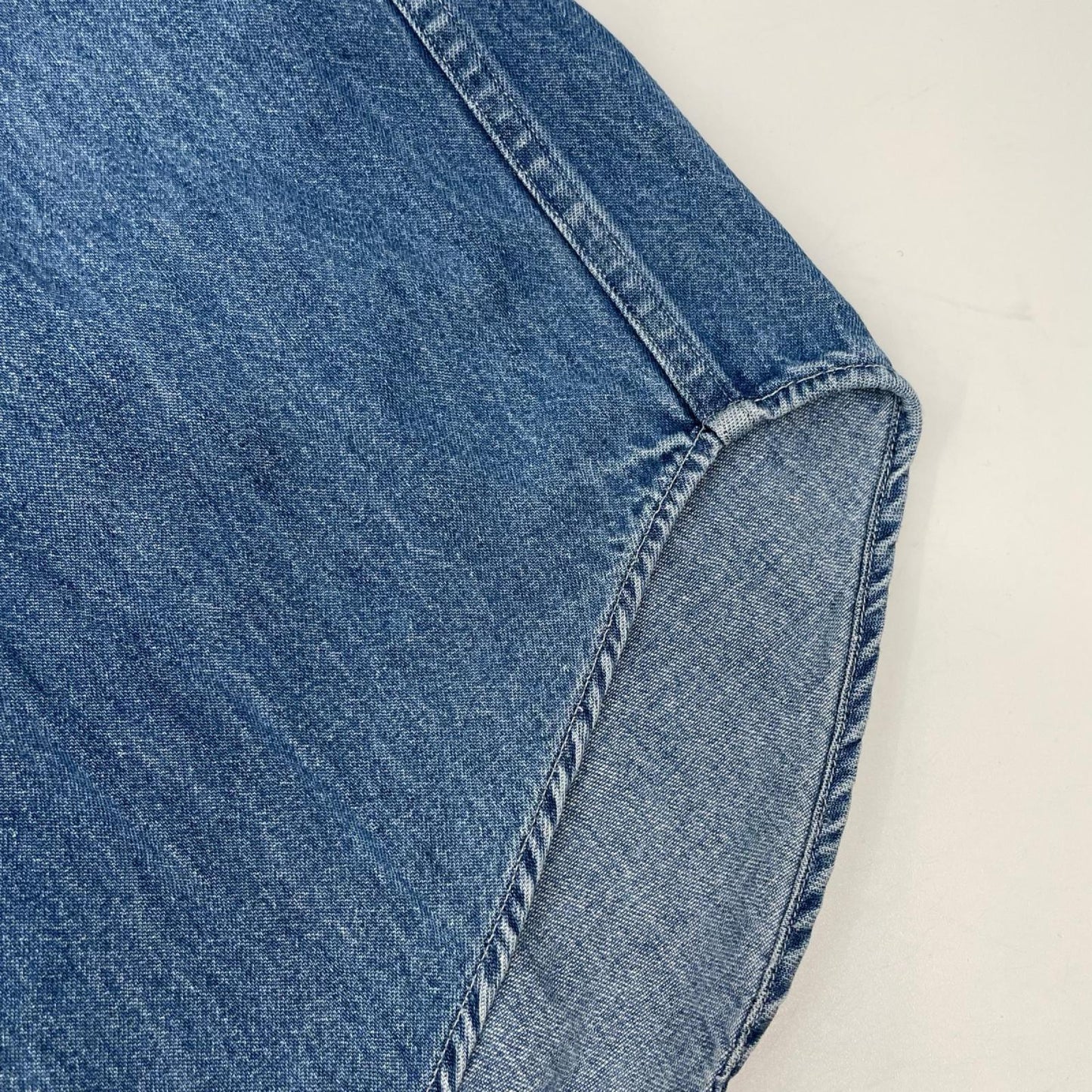 POLObyRalphLauren ポロラルフローレン ブルー インディゴ ポニー刺繍 ボタンダウンデニムシャツ トップス