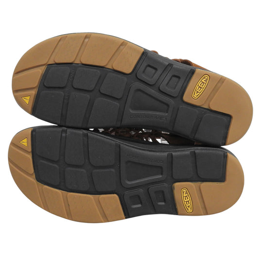 KEEN キーン 美品 UNEEK M-FRIAR ユニークサンダル シューズ メンズ ブラウン 27.5cm 1015288 シューズ