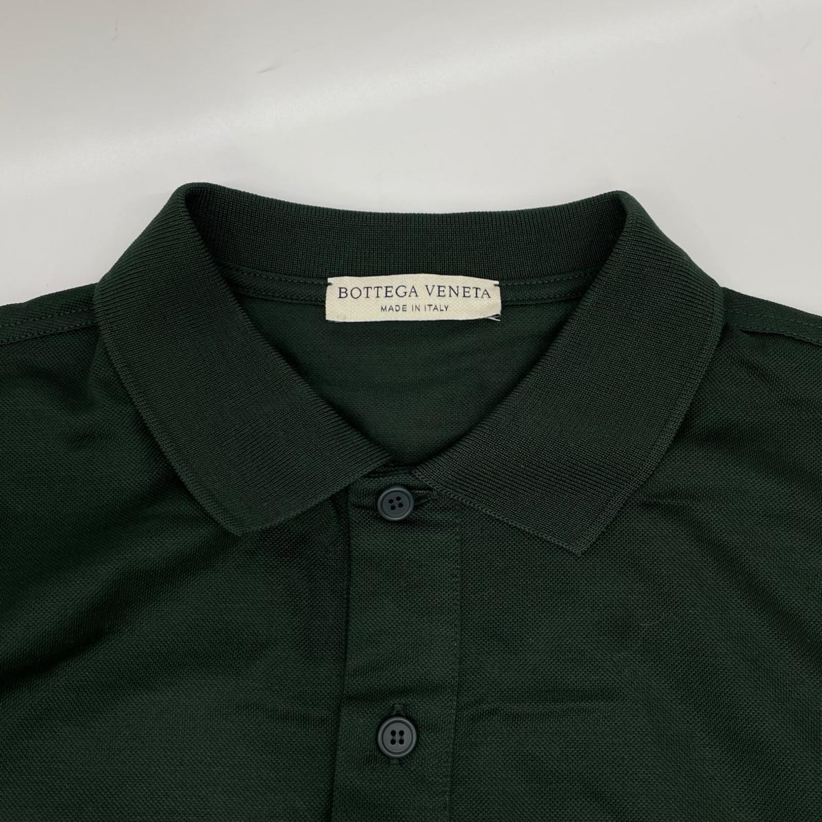 BOTTEGA VENETA ボッテガヴェネタ グリーン 599677 刺繍ポロシャツ トップス