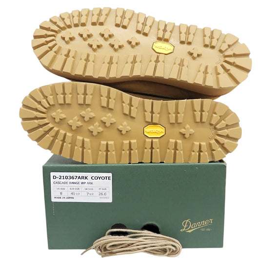 Danner ダナー 美品 CASCADE RANGE WP ARK シューズ メンズ コヨーテ 26cm シューズ