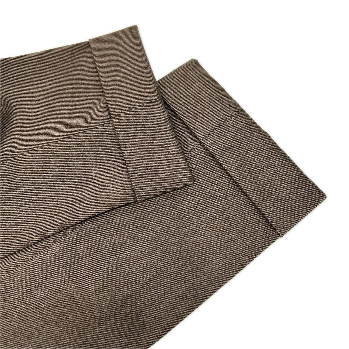 BERNARD ZINS ベルナールザンス 【BEAMS F別注】21-23-0558-727 ブラウン 2インプリーツスラックス ボトムス