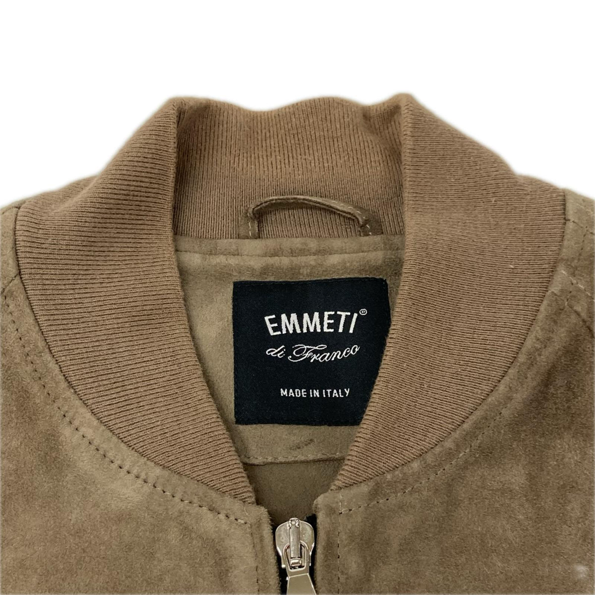 EMMETI エンメティー GIAPPONEー066 ベージュ MARCUS スエードブルゾン ジャケット