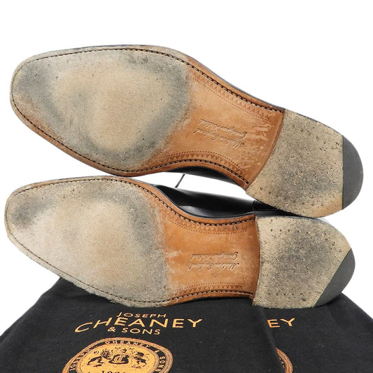 JOSEPH CHEANEY&SONS ジョセフチーニーアンドサンズ FENCHURCH ストレートチップ シューズ メンズ ブラック 6 1/2 11028 シューズ