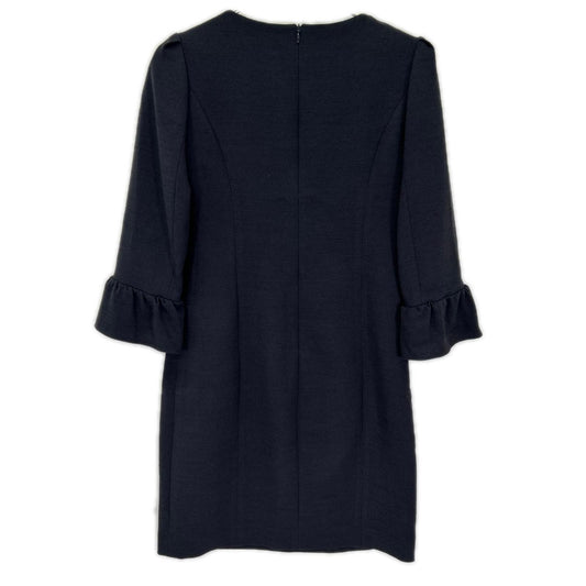 Rene basic ルネ ベーシック ネイビー 5816170 マドモアゼル 7分丈バルーンワンピース ワンピース