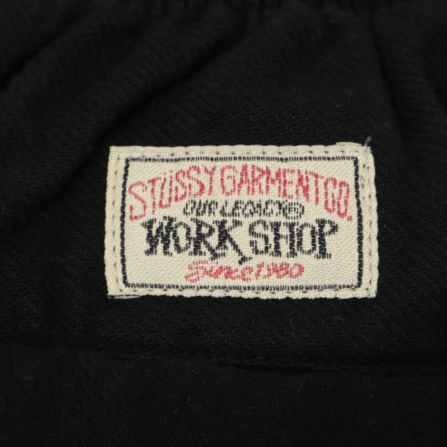 STUSSY 斯图西 ×OURLEGACY 黑色 WS2254LO 拉古纳短裤 下装