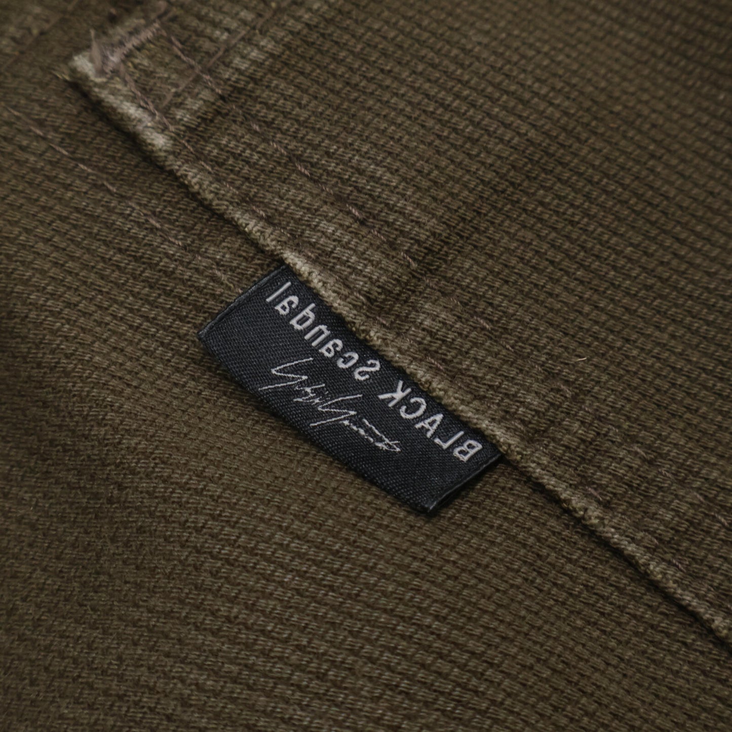BLACK Scandal Yohji Yamamoto ブラックスキャンダルヨウジヤマモト 22AW HE-P99-047 カーキ ワイドパンツ ボトムス 2