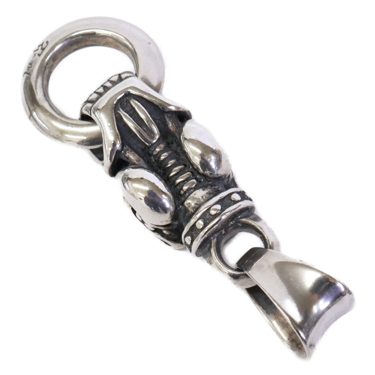 TRAVIS WALKER トラヴィスワーカー 925 GARGOYLE PENDANT WITH DOUBLE CROSS RING ガーゴイル ダブルクロスリング ペンダントトップ