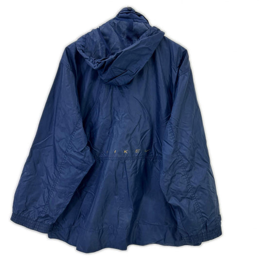 90s Navy x Yellow Nylon Jacket Men's