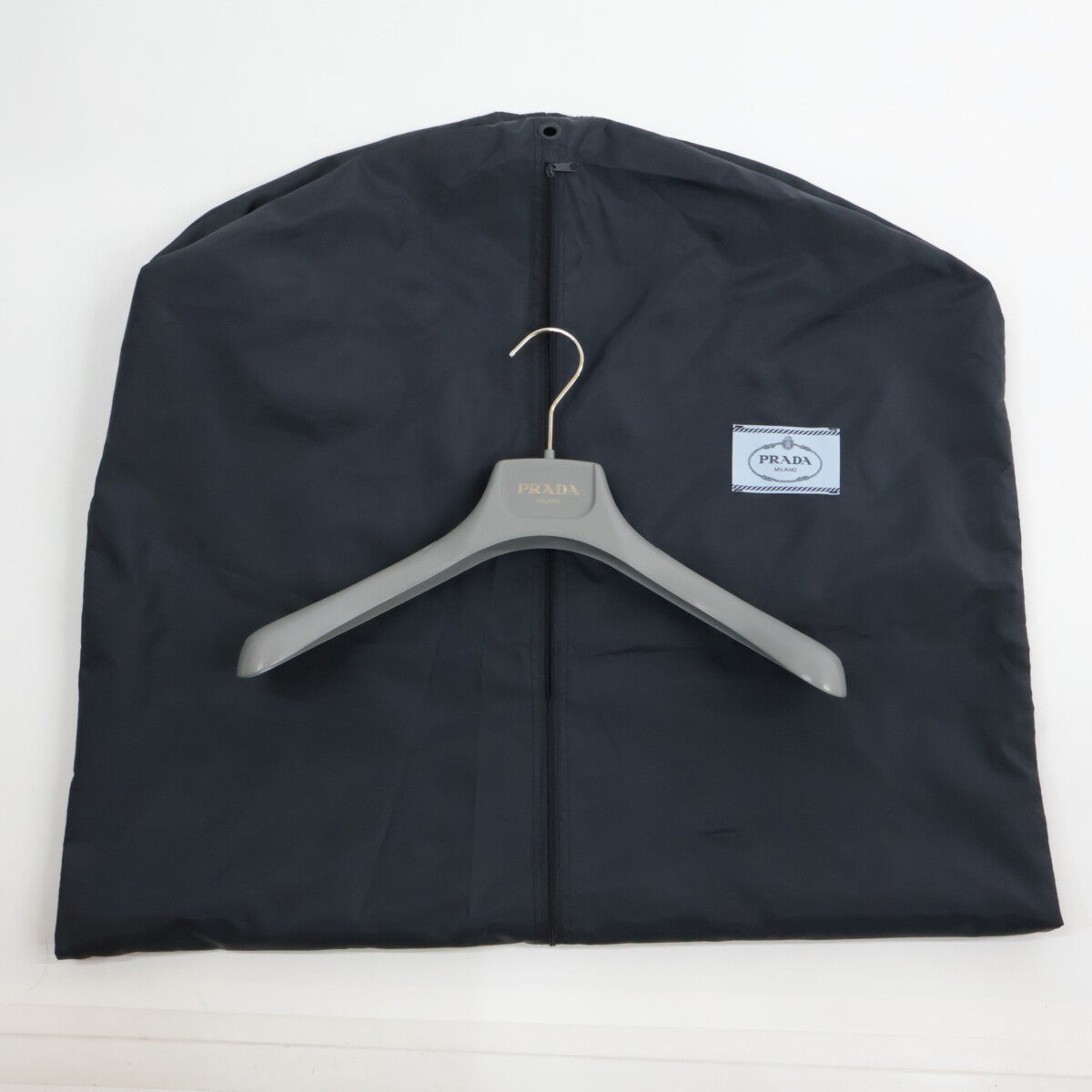 PRADA プラダ 【美品/国内正規】P25I09 オーバーサイズ インターシャレタリング ロゴ パーカー/ ジャケット 38