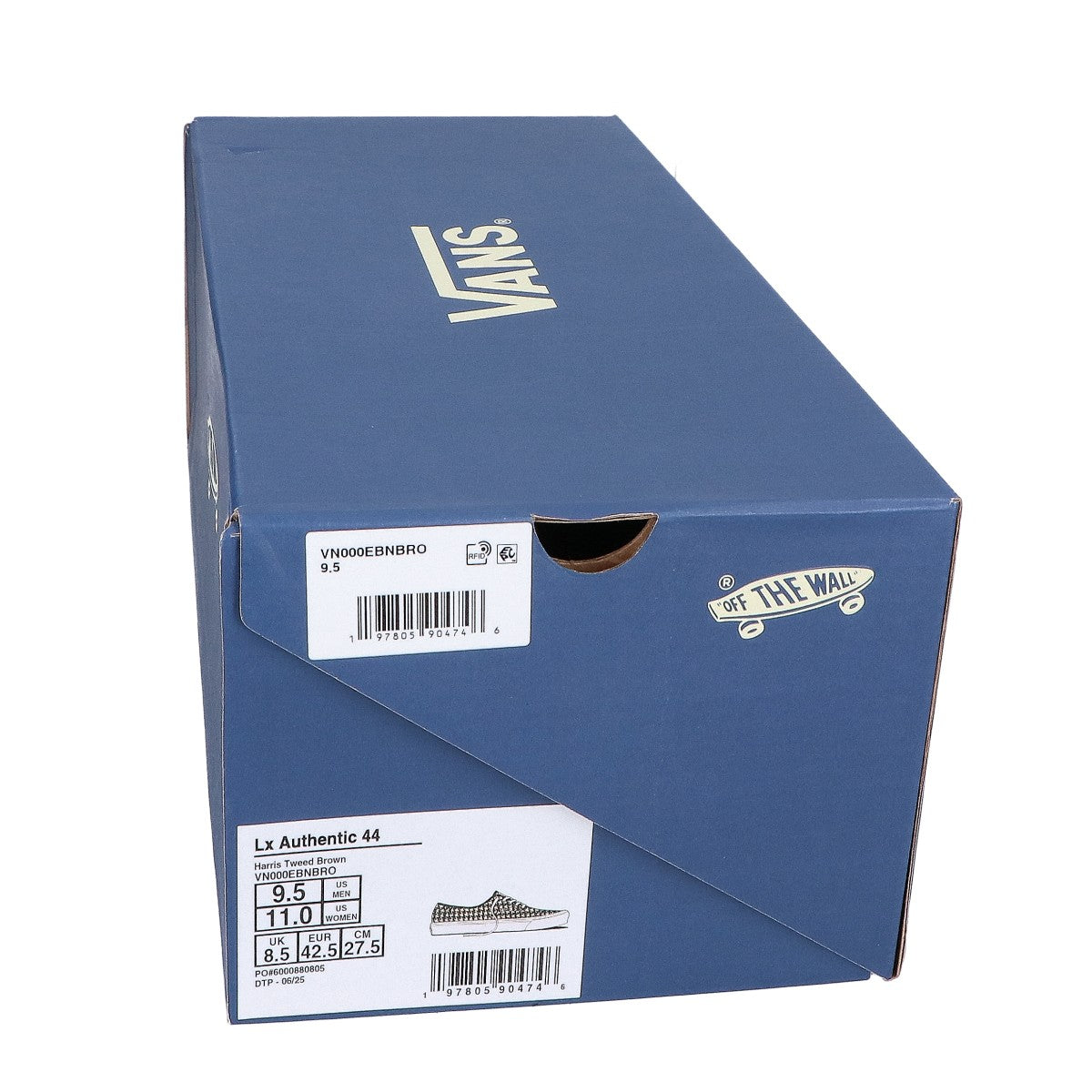 VANS バンズ xHARRIS TWEED ハリスツイード【美品】VN000EBNBRO PREMIUM AUTHENTIC プレミアム オーセンティック スニーカー/ シューズ 27.5