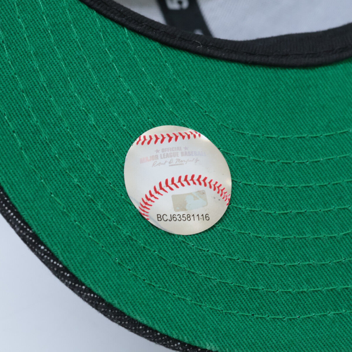 【新品同様】xLos Angeles Dodgers デニムキャップ/ 帽子 7 1/8 メンズ