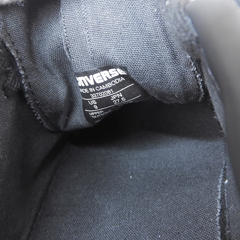 CONVERSE コンバース 美品 ONE STAR SUEDE ワンスター スエード スニーカー シューズ メンズ ブラック27.5cm 33702081 25SS シューズ 9(US)