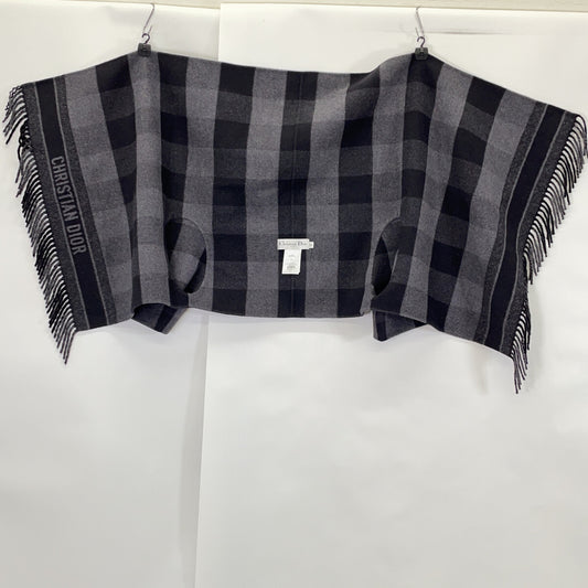 Christian Dior クリスチャンディオール 040V24A1198 ブラック×グレー ストールジャケット ジャケット