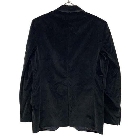 DOLCE&GABBANA ドルチェアンドガッバーナ ブラック ベロア テーラードジャケット ジャケット