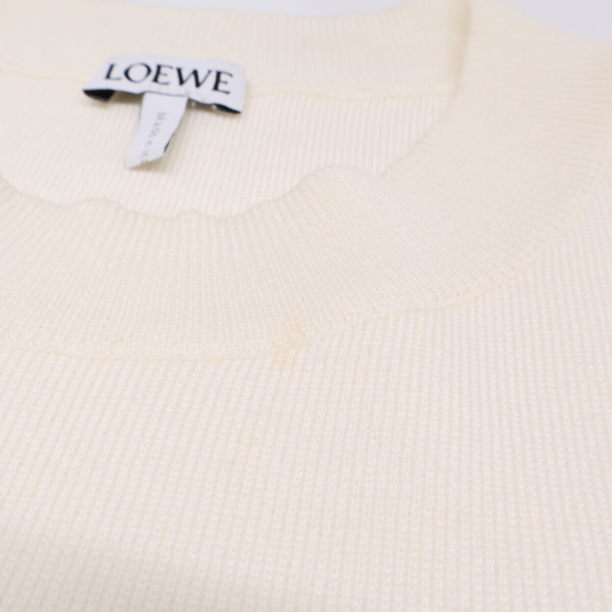 LOEWE 罗意威 【日本专柜正品】S540Y14KBG Anagram 字母短款针织衫上衣