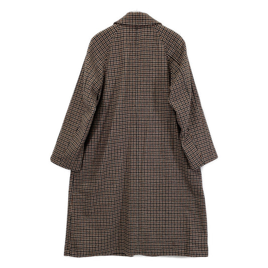 HYSTERIC GLAMOUR Hysteric Glamour 01183AC03 Brown Notched Lapel Long Coat Coat