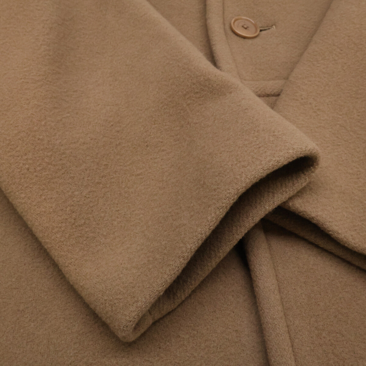 MACPHEE 23AW 12-08-24-08301 Camel Pile Melton Oversized Coat 36