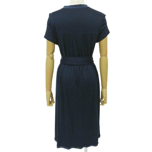 Excellent Condition Rayon Dress Women's Navy M S3633060532 Dress M Women's