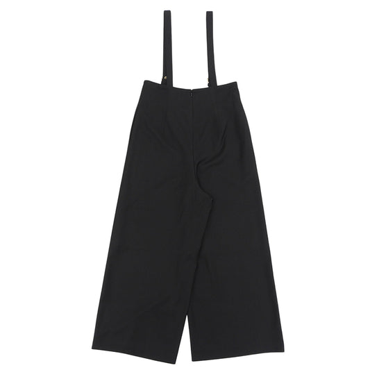 High-Waisted Women's Black Jumpsuit 36 55R80-822-09 Overalls All-in-one 36 Women's