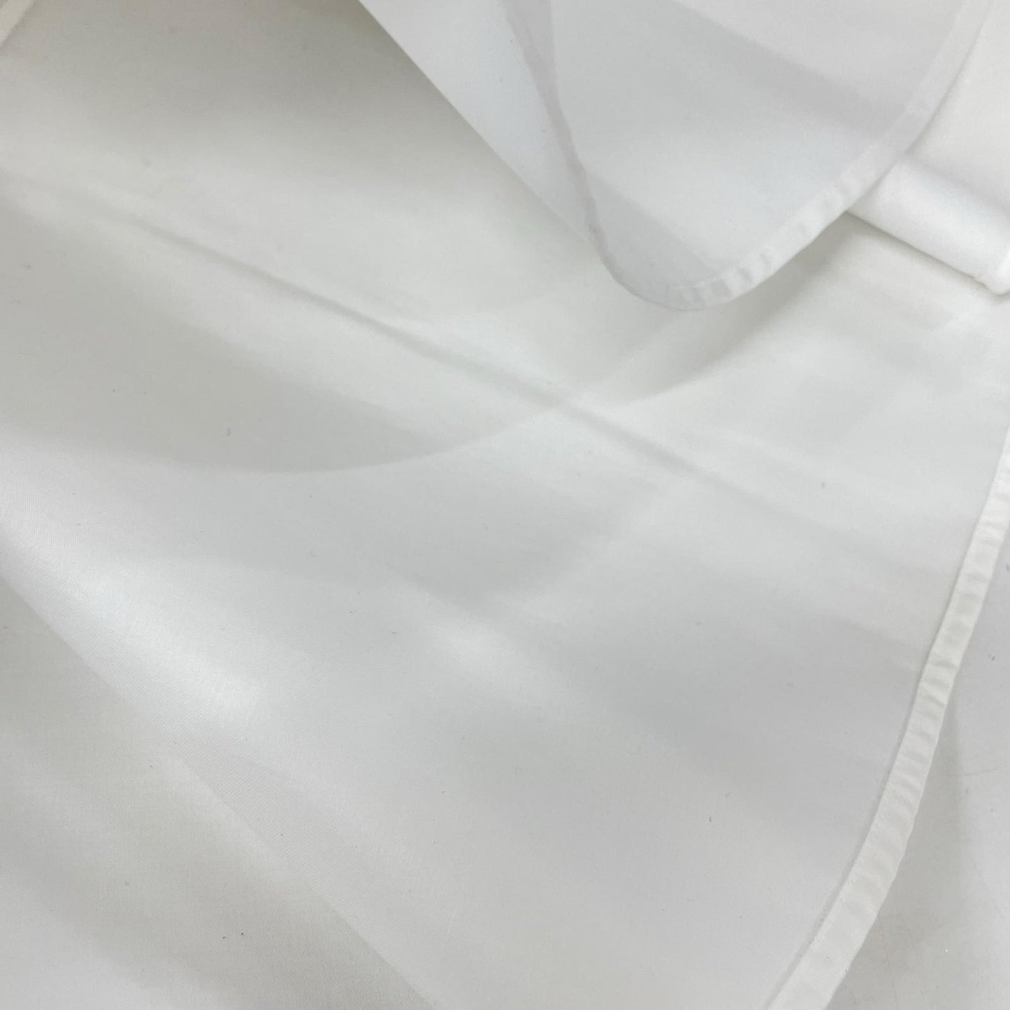 HERMES 96-7304 White Cotton Mermaid Skirt