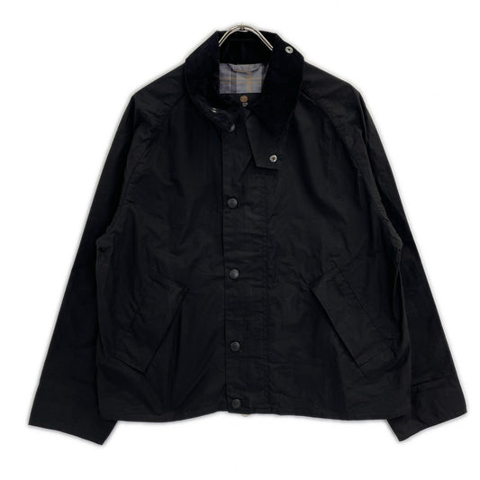 26年 261MCA1019 ブラック RANSPORT COTTON CASUAL JACKET ノンワックス ジャケット 34 メンズ