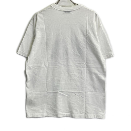 Yohji Yamamoto POUR HOMME ヨウジヤマモトプールオム HD-T77-087 ホワイト 顔料プリントTシャツ トップス