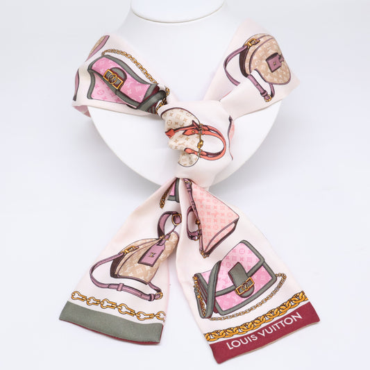 LOUIS VUITTON M76646 Bandeau Tribute To Silk Scarf