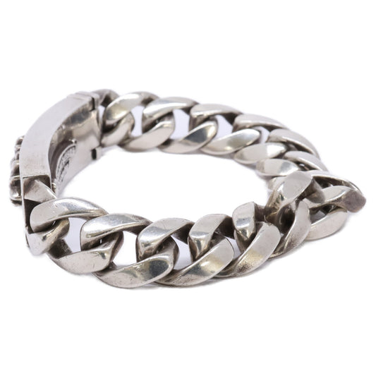 Chrome Hearts 克罗心 925 经典链花卉ID手链 13链手链