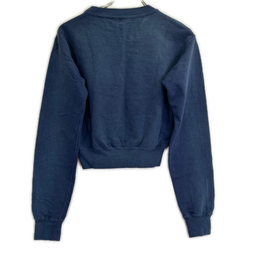 AURALEE オーラリー A25AP04MS 25AW ネイビー PRODUCT DYED PIMA LIGHT SWEAT トップス