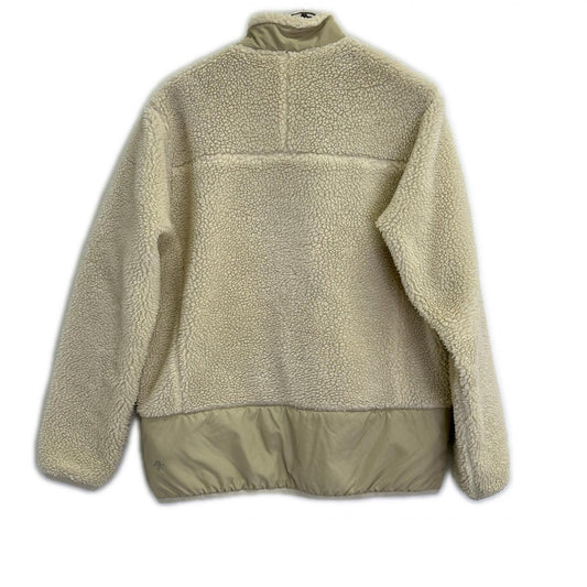 DESCENTE デサント DHMQJC33 ホワイト ボア フリース ジャケット