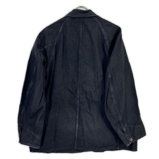 COMOLI コモリ W03-01002 ブラック デニム ワークジャケット ジャケット