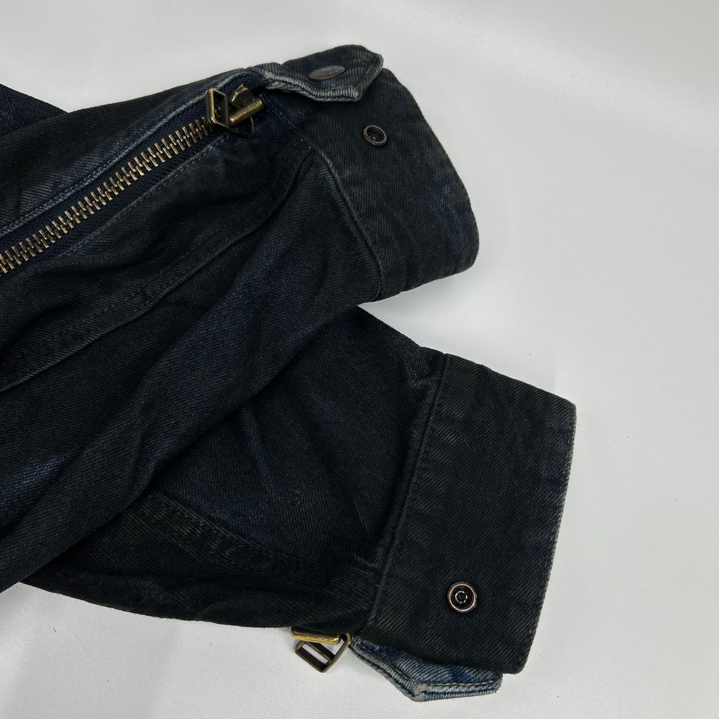 (g) グラム GB0126 JKT03 ブラック Denim Riders Jacket デニムライダースジャケット ジャケット