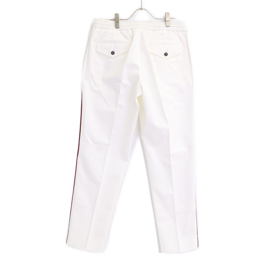 MONCLER モンクレール 【新品同様】F10912A70300 PANTALONE SPOTIVO コットン サイドライン イージーパンツ ボトムス