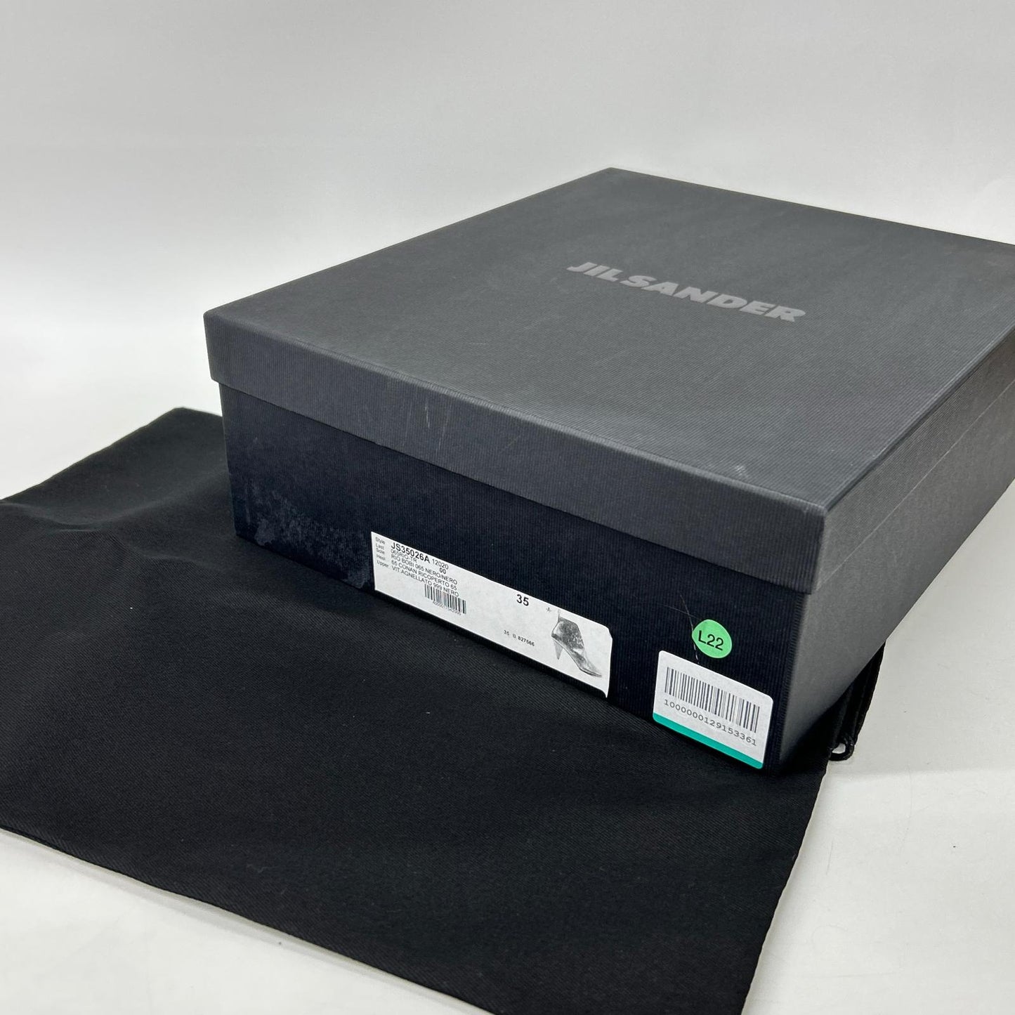JILSANDER ジルサンダー JS35026A Vカット レザー ブーティ シューズ