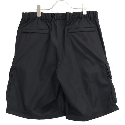 PRADA プラダ 【国内正規/23年製】SPH156 Re-Nylon トライアングルロゴプレート バミューダ カーゴ ショートパンツ ボトムス