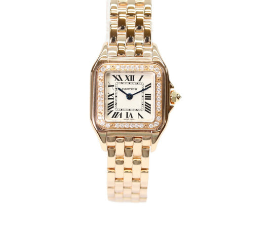 Cartier カルティエ WJPN0015 AU750 PG パンテール ドゥ カルティエ SM QZ 腕時計