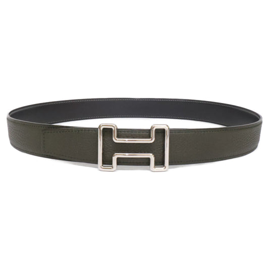 HERMES エルメス トゥナイト Hバックル Y刻印 レザー リバーシブル ベルト