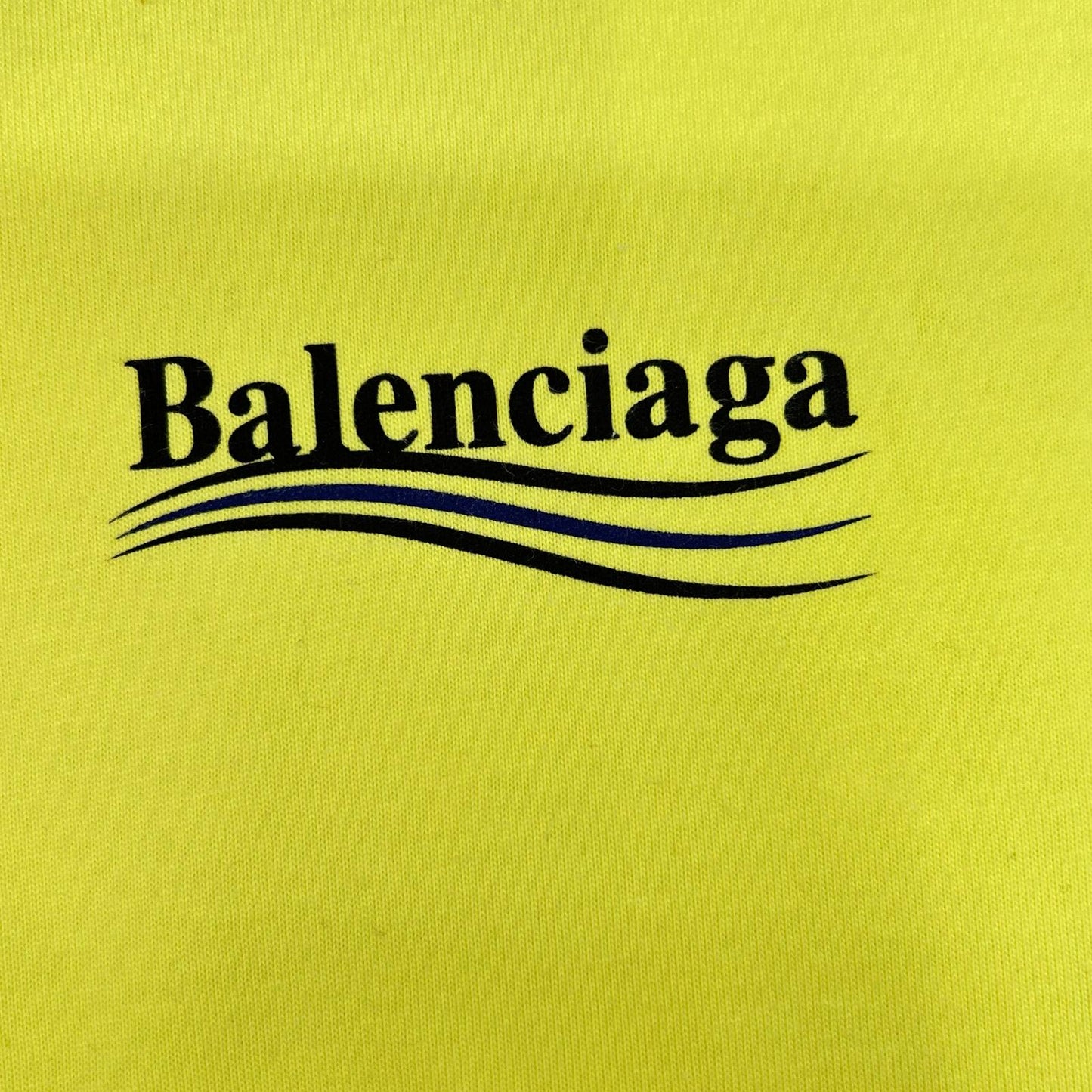 BALENCIAGA バレンシアガ 20年 641655 イエロー Tシャツ トップス